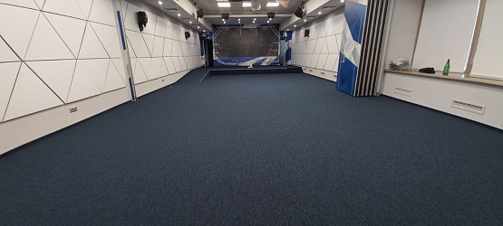 Укладка ковролина -400м2